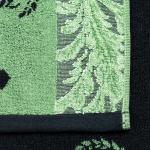 "Missoni-3027" Полотенце махровое 70х140см, плотность 375гр/м2, 100% хлопок, зеленый, Bolangde (Китай)