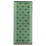 "Missoni-3027" Полотенце махровое 34х78см, плотность 375гр/м2, 100% хлопок, серый (зеленый), Bolangde (Китай)