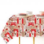 "Kitchen" Скатерть 200х145см, длина стола до 160см, на 6-8 персон, хлопок "Комфорт" 171г/м2, "Домашняя мода" (Россия)