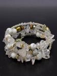 Авторский браслет с горным хрусталем. 541083ГХ