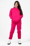 Костюм Оверсайз начес "Фуксия" Женский