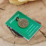 Амулет "Пентаграмма Агрипы" щит, охраняющий от суеверий и проклятий , длина 45см