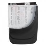 Брызговики универсальные ТюменьАвтоДеталь, 22 х 29 см, резина, чёрные, набор 2 шт