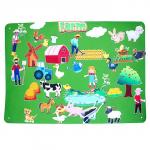 Бизиборд на стену из фетра «Домашние животные» 41 деталь на липучке, размер поля —105 ? 75 см