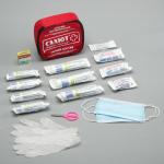 Автомобильная аптечка первой помощи "Салют" состав 2022, по приказу 1080н, мягкий ф