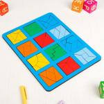 «Сложи квадрат» Б.П.Никитин, 3 уровень (макси), МИКС, ячейка: 6 ? 6 см