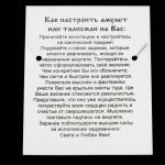 Амулет "Оберег 9 жизней", (мед/сталь)