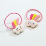 Детские резинки для волос с украшением «Отпандного настроения», диам. 5 см., 2 шт.