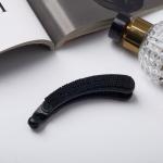 Банан для волос "Адель" классика, 9,5 см, чёрный