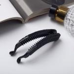 Банан для волос "Адель" классика, 9,5 см, чёрный