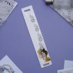 Аксессуар для волос "Юлиана" 21 см, на невидимках, цветы и бусины