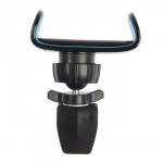 Держатель в дефлектор раздвижной 60 мм - 95 мм на прищепке, синий