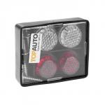 Болт крепления номерного знака TOPAUTO на пластиковый бампер, саморез