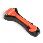 Аварийный молоток с ножом для ремня на подставке, 6.5?17.5 см