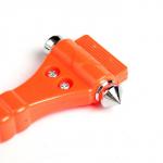 Аварийный молоток с ножом для ремня на подставке, 6.5?17.5 см