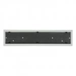 Держатель номера TORSO, металлический, белый