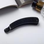 Банан для волос "Адель" кружево, 10,5 см, чёрный