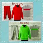 Комплект (кулир) брюки+ тонкая толстовка+футболка