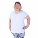Футболка женская БОЛЬШОГО размера (белый), арт. GFV