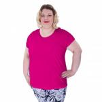 Футболка женская БОЛЬШОГО размера (фуксия), арт. GFV