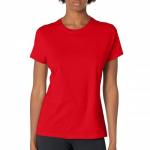 Футболка женская однотонная "Sadiq" (красный) (арт. 57931)
