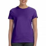 Футболка женская однотонная "Sadiq" (фиолетовый), art. 57924
