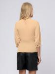Блуза бежевая с пышными рукавами
