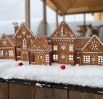 *Тёмная ширма под ёлку