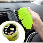 Автомобильный очиститель гель-слайм "лизун" Klik, желтый, 100 г