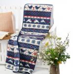 Плед ALTRO арт.1200037 ПТИЧКИ (синий)