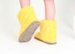 Тапочки-сапожки арт.9911311-01 БУНЯ желтые