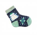 Носки вязаные дет арт.7410-дет СНЕГОВИЧОК