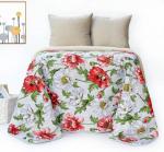 Одеяло ALTRO арт.1182-02 шерсть/хлопок МАКОВ ЦВЕТ