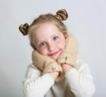 Рукавицы Altro арт.131-01 с отворотм детские беж