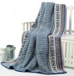 Плед ALTRO арт. ЦВ140-РУ-03 ГЖЕЛКА