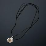 Амулет "Подкова удачи", (мед/сталь)