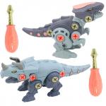 Mioshi Active Игровой набор "Динозавр-конструктор: Аллозавр и трицератопс" (2 шт., 20 см, 2 отвёртки)