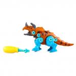 Mioshi Active Игровой набор "Динозавр-конструктор: Трицератопс" (19х10 см, 11 дет., отвёртка, винты)