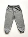 Брюки детские базовая модель цвет серый меланж