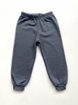 Брюки детские базовая модель темно-серого цвета