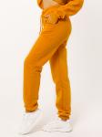 Брюки женские с начёсом Горчичиный