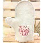 Варежка с вышивкой "Girl power"