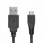 Кабель USB Micro Krutoff Modern (1m) черный (пакет)