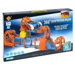 Автотрек 360о Головокружительное вращение, со светом и музык,47 дет.,BOX 52х8х34 см, арт. PP-JD33604