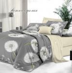 Комплект наволочек 40*40 см (2 шт.), сатин "Престиж" (Летняя дымка (компаньон))