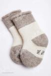 Носки детские из 100% монгольской шерсти          (арт. 02159)