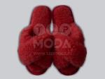 *Тапочки женские из овечьей шерсти