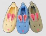 Тапочки детские модель "Балетки - Зайки"