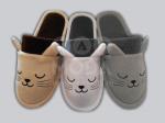Тапочки детские с закрытым носком "Кошки"
