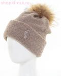 020 Б А шеврон помпон мех трикотаж барашек флис Колпак